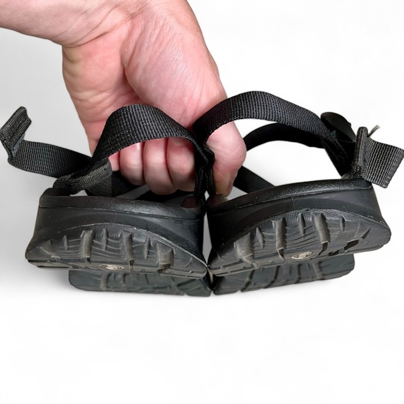 Chaco Z / Cloud 2 Updraft Toe Strap Sandal Hiking Beach Black Mens Size US 9 - Picture 13 of 13